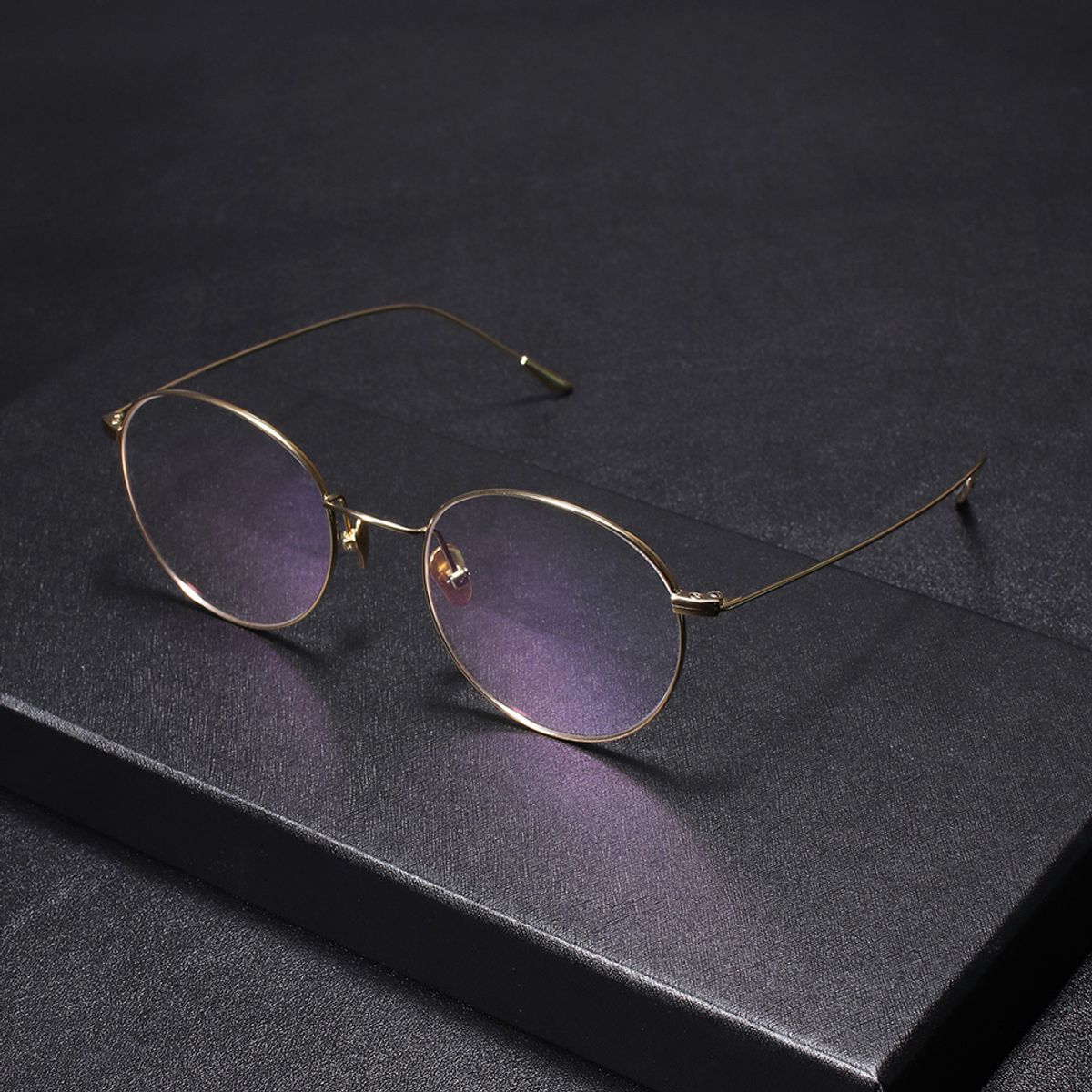 링컨프레임(LINCOLNFRAME) LF6610_Gold 퓨어티타늄 안경테