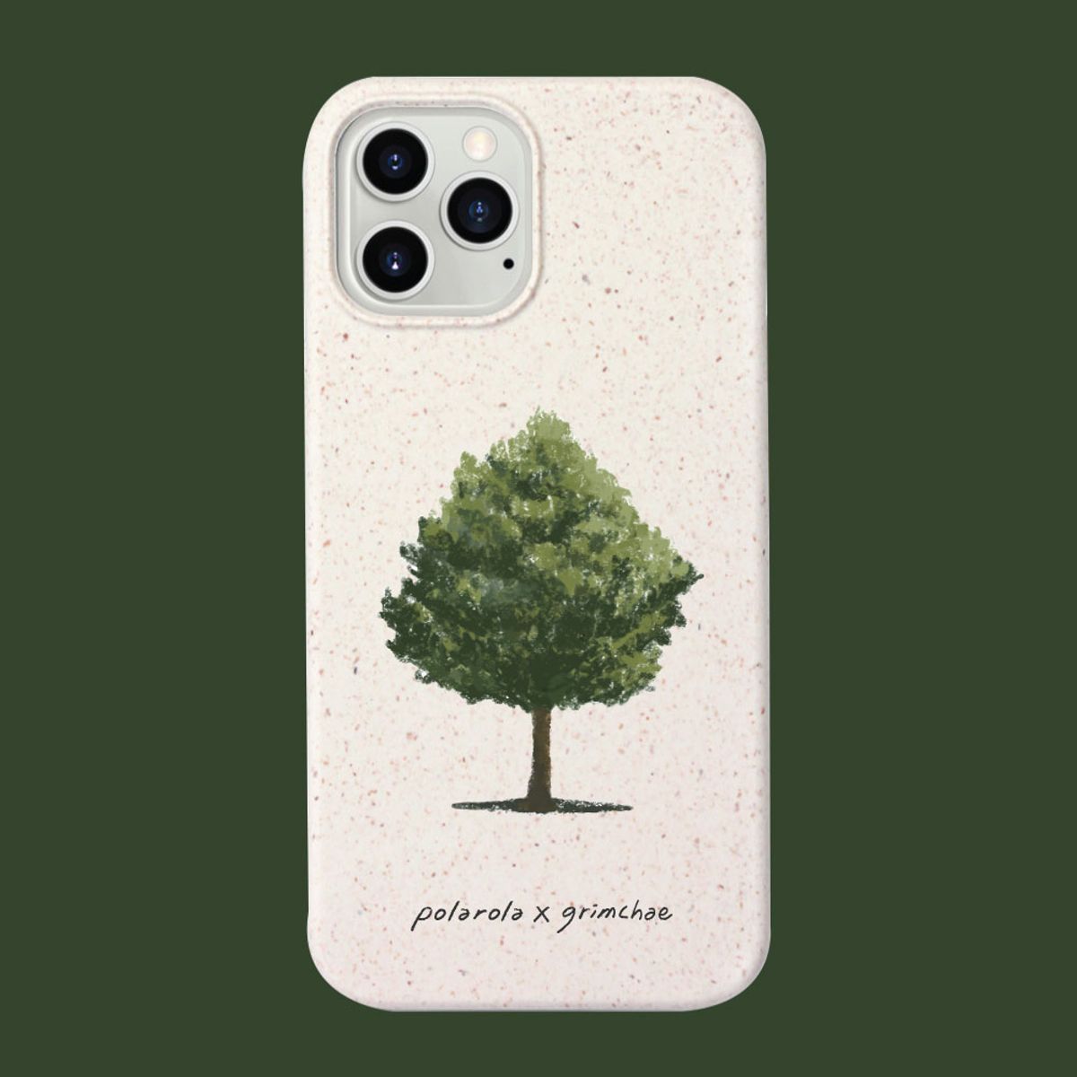 폴라올라(POLAROLA) 밀짚성분으로 유래한 폰케이스 Tree