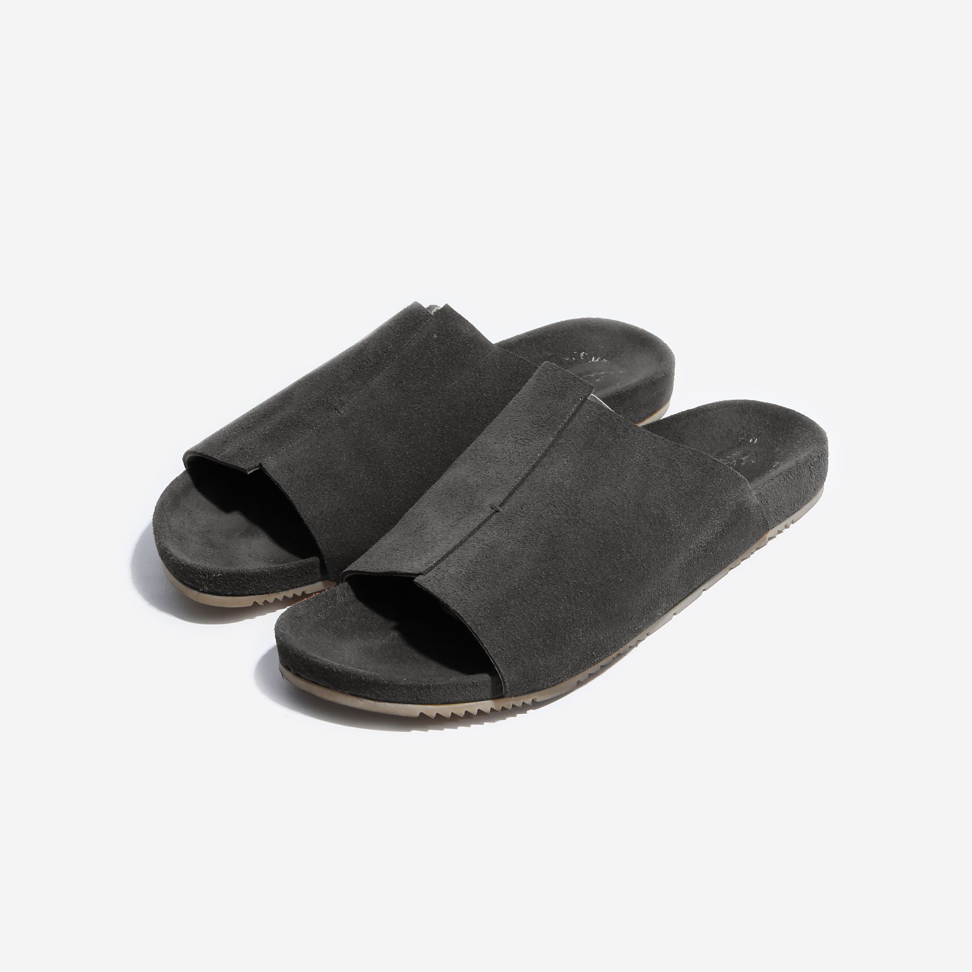 ◆KOMOREBI MUSEUM◆ Unisex handmade suede slider homiline Ca MUSINSA | KOMOREBI MUSEUM Unisex Handmade Suede Slider Homie