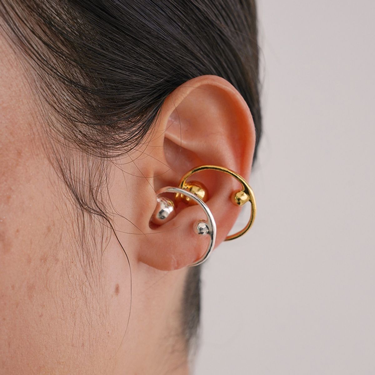 스틸 인스턴트(STILL INSTANT) Curve Motion - Ear Cuff 01