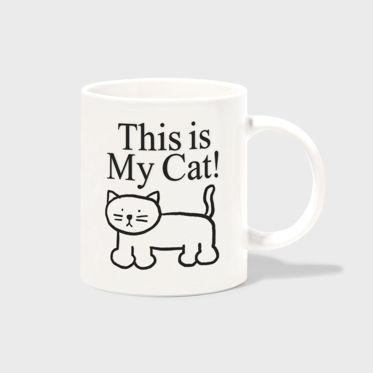 앤커버(NCOVER) THIS IS MY CAT-WHIE(머그컵)