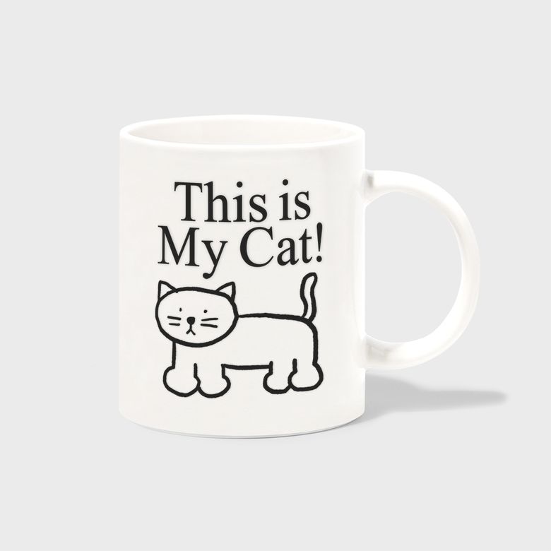 THIS IS MY CAT-WHIE(머그컵)