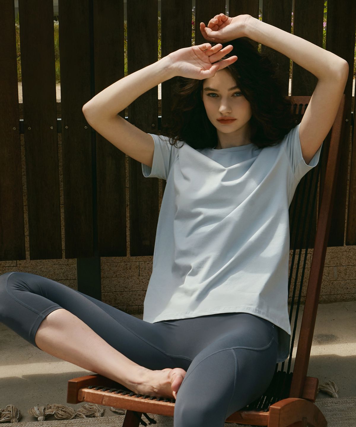 데비웨어(DEVIWEAR) 웨던 데일리 숏 슬리브 DEVI-T0084-페일민트