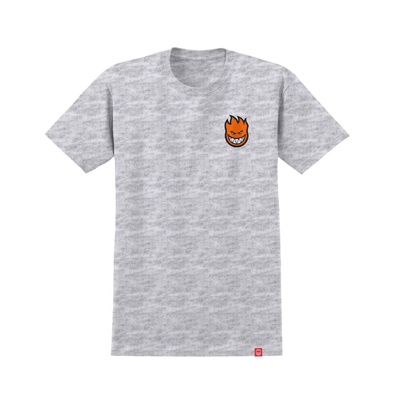 LIL BIGHEAD FILL S/S T-Shirt - ASH (ORANGE Print) 51010388AL