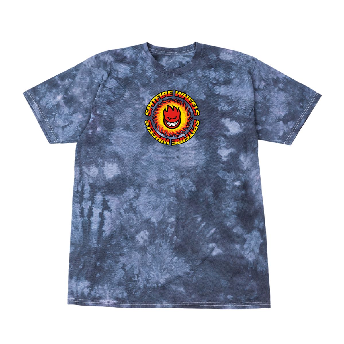 스핏파이어(SPITFIRE) OG FIREBALL S/S T-Shirt - Specialty Body BLACK (CHARCOAL DYE FUSION)51010703