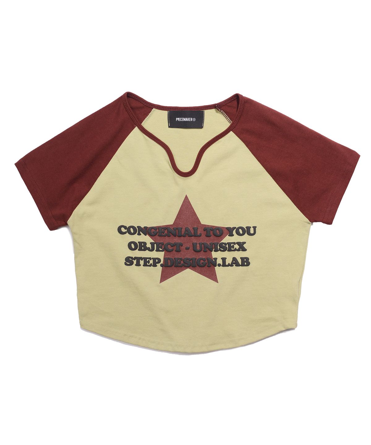 피스메이커(PIECE MAKER) STAR RAGLAN TEE (KHAKI)