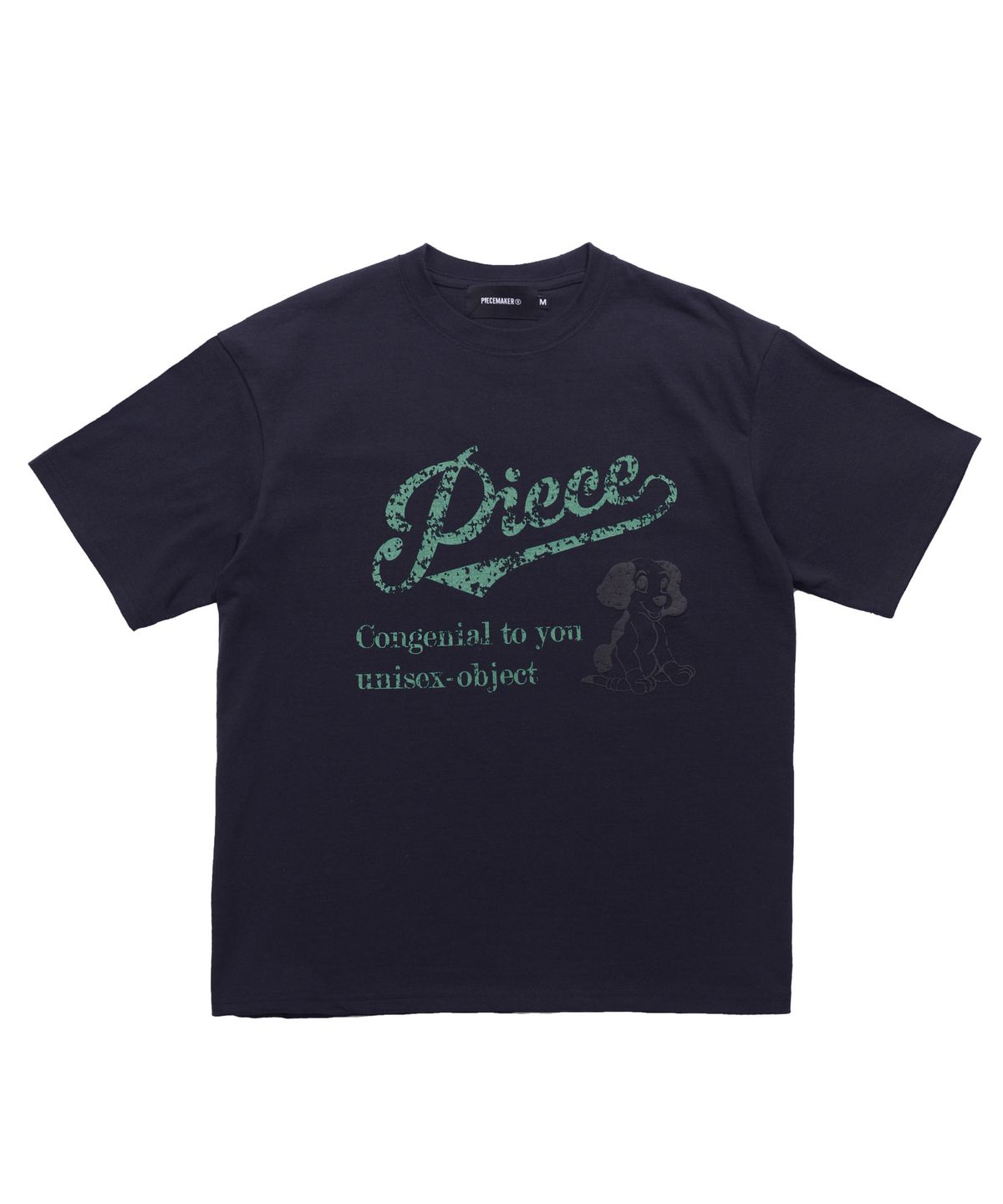 피스메이커(PIECE MAKER) PIECE PUPPY TEE (NAVY)