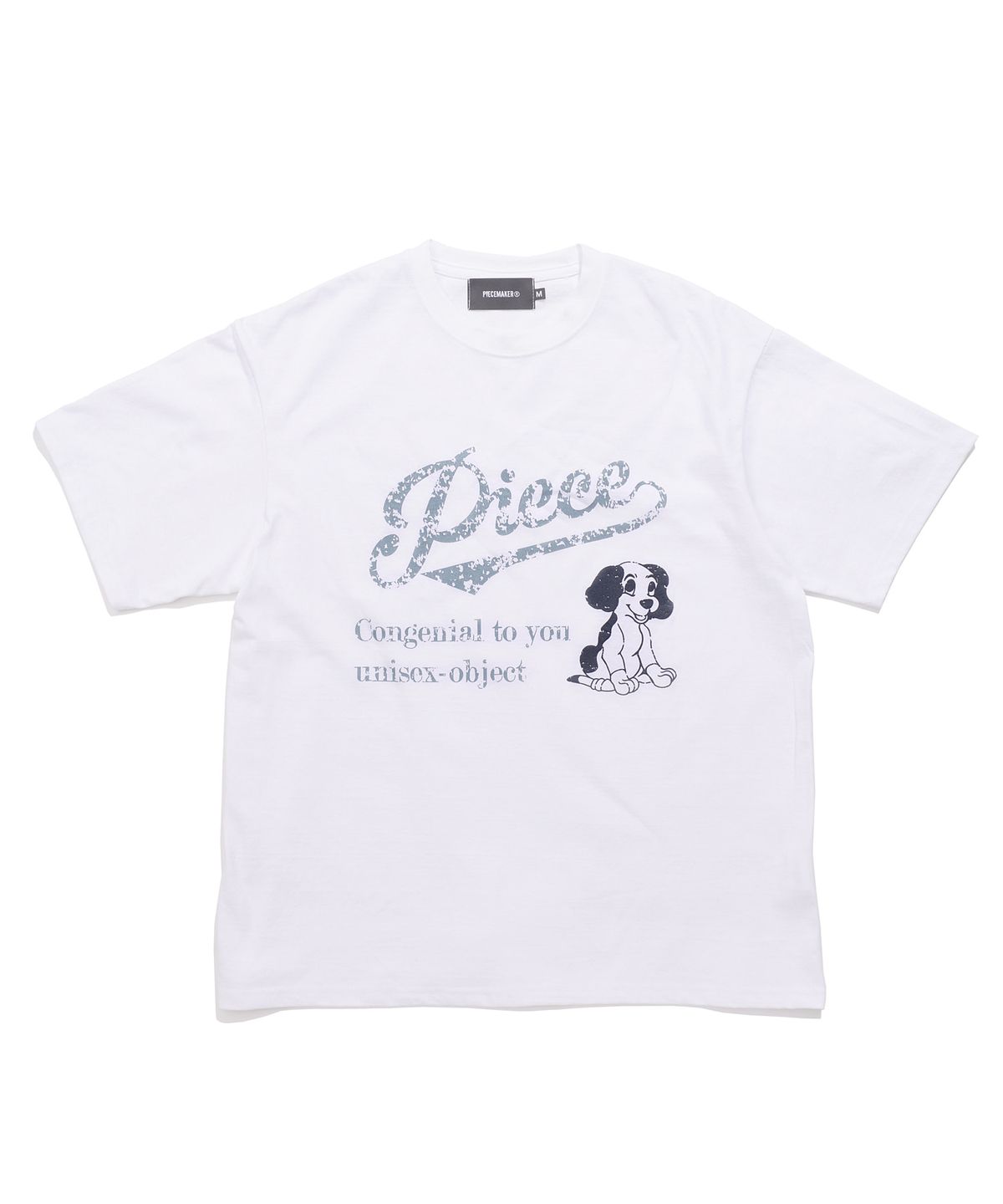 피스메이커(PIECE MAKER) PIECE PUPPY TEE (WHITE)