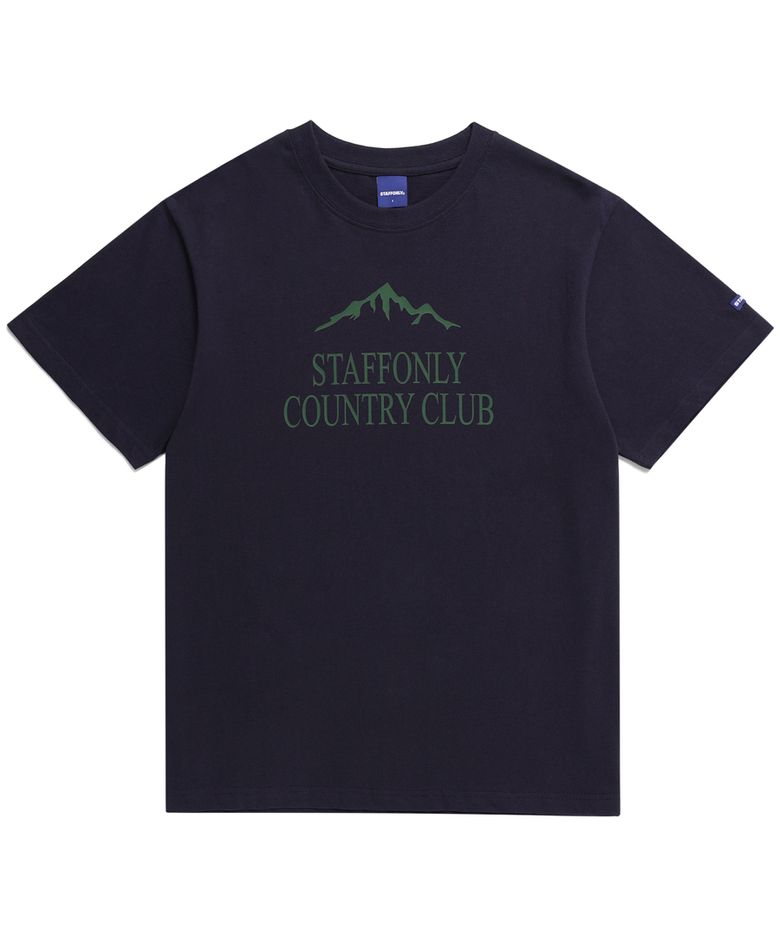 MOUNTAIN CC TEE (NAVY)