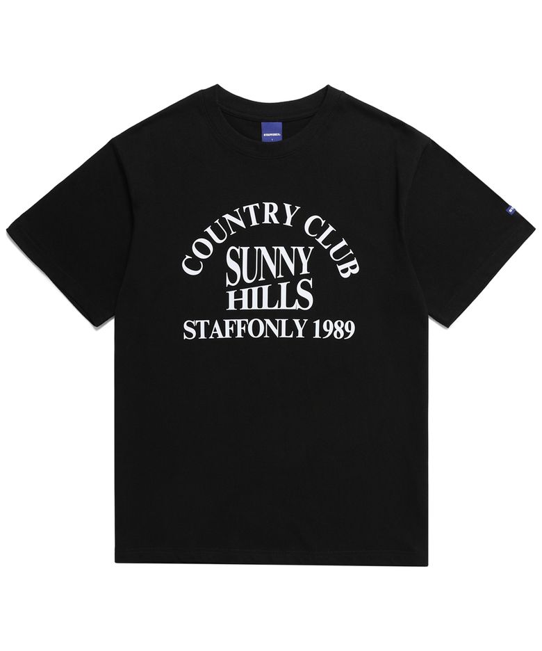 SUNNY HILLS TEE (BLACK)