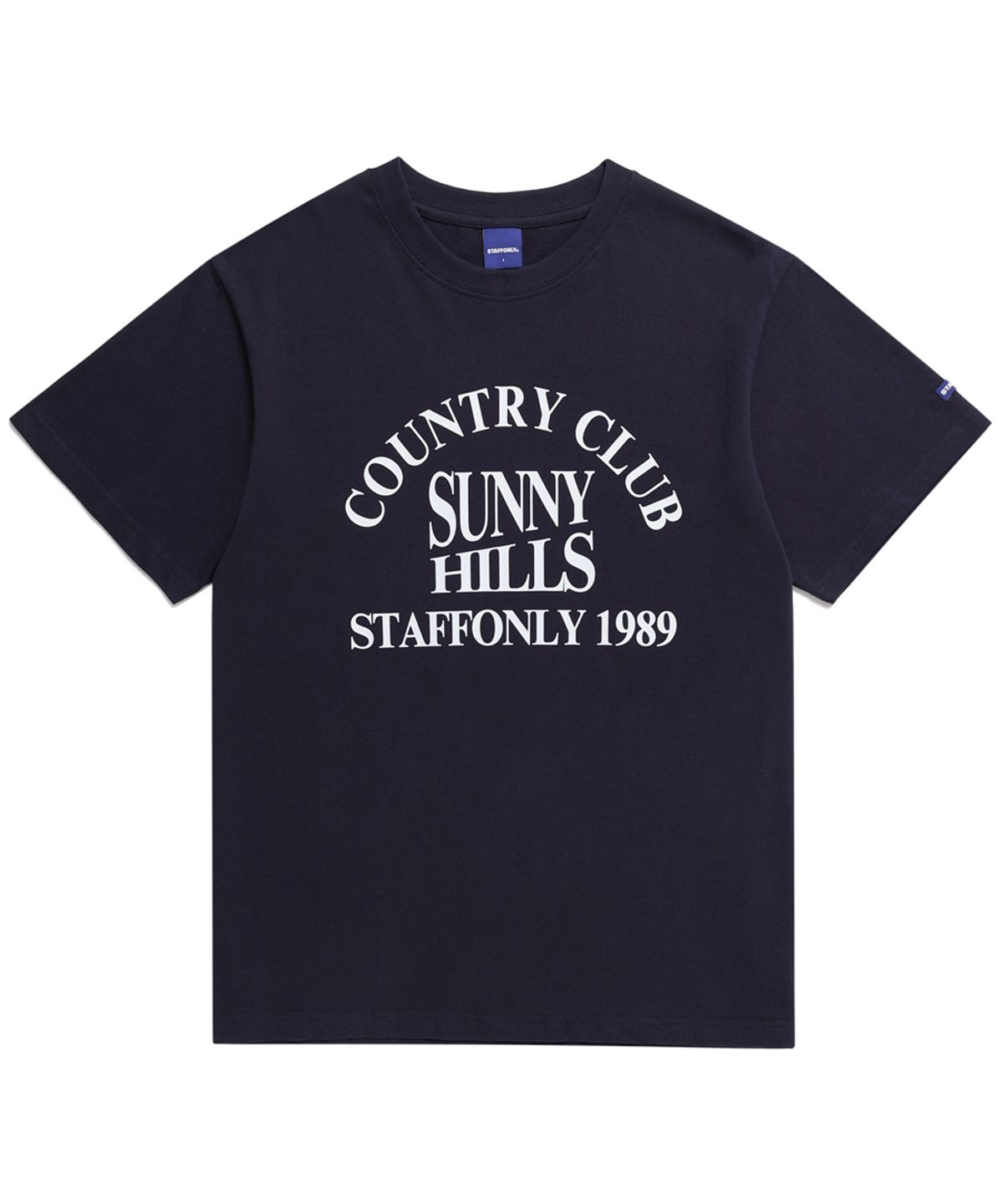 스텝온리(STAFFONLY) SUNNY HILLS TEE (NAVY)