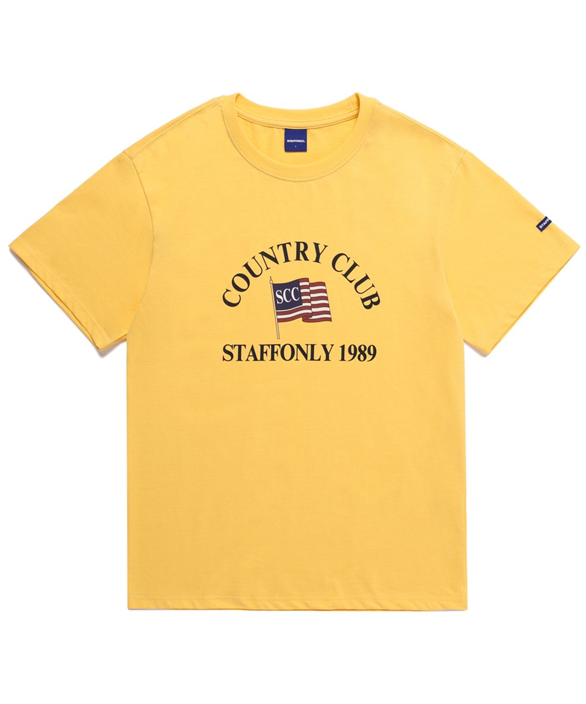 스텝온리(STAFFONLY) CLUB 1989 TEE (YELLOW)