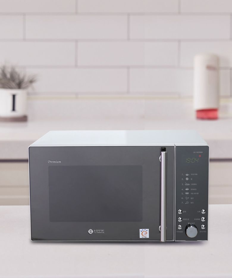 롯데 23L 대용량 전자레인지 LE-1623MW 실버