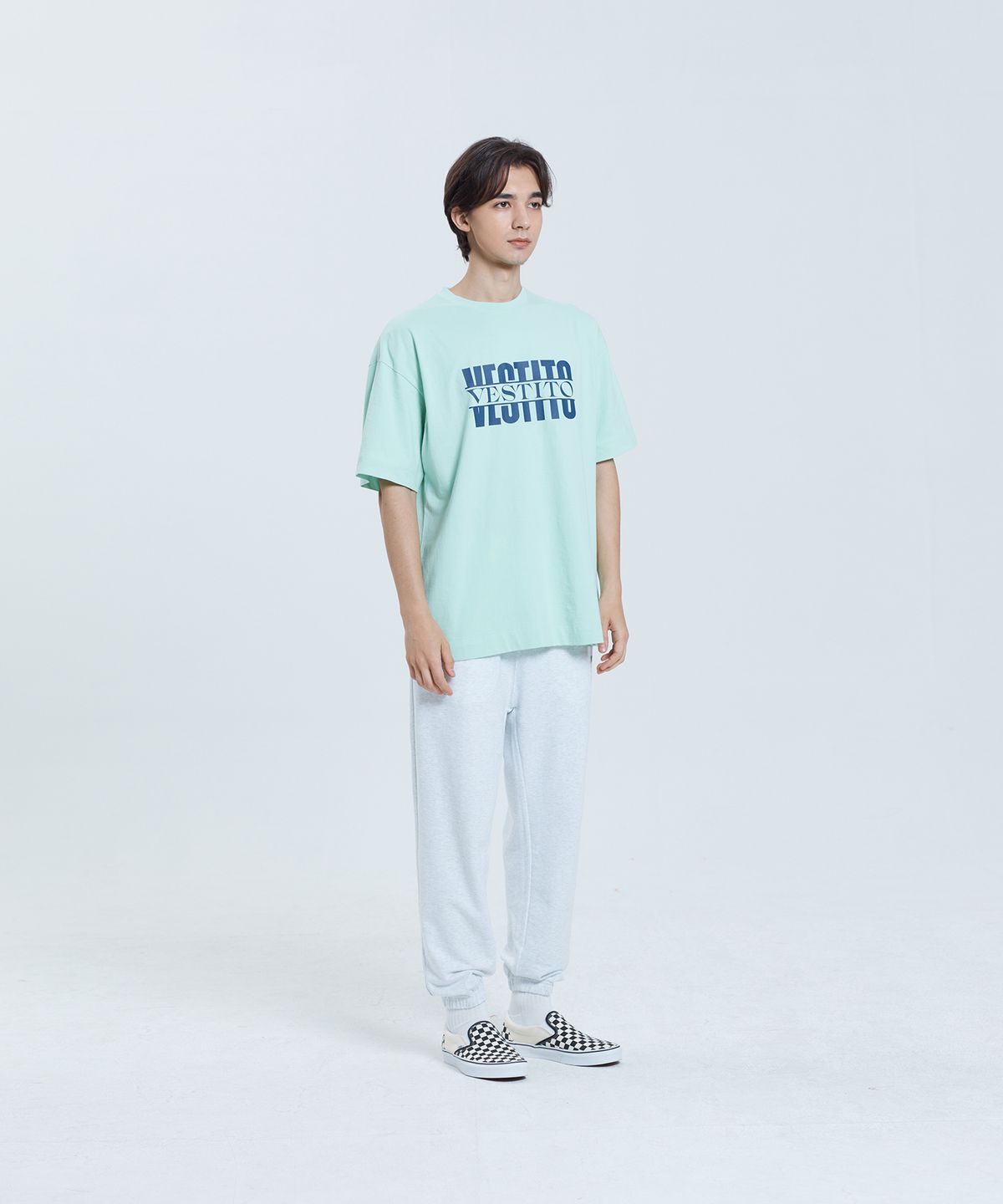 베스띠또(VESTITO) DOPPIO GRANDE LOGO TS(더블 빅 로고 티셔츠)