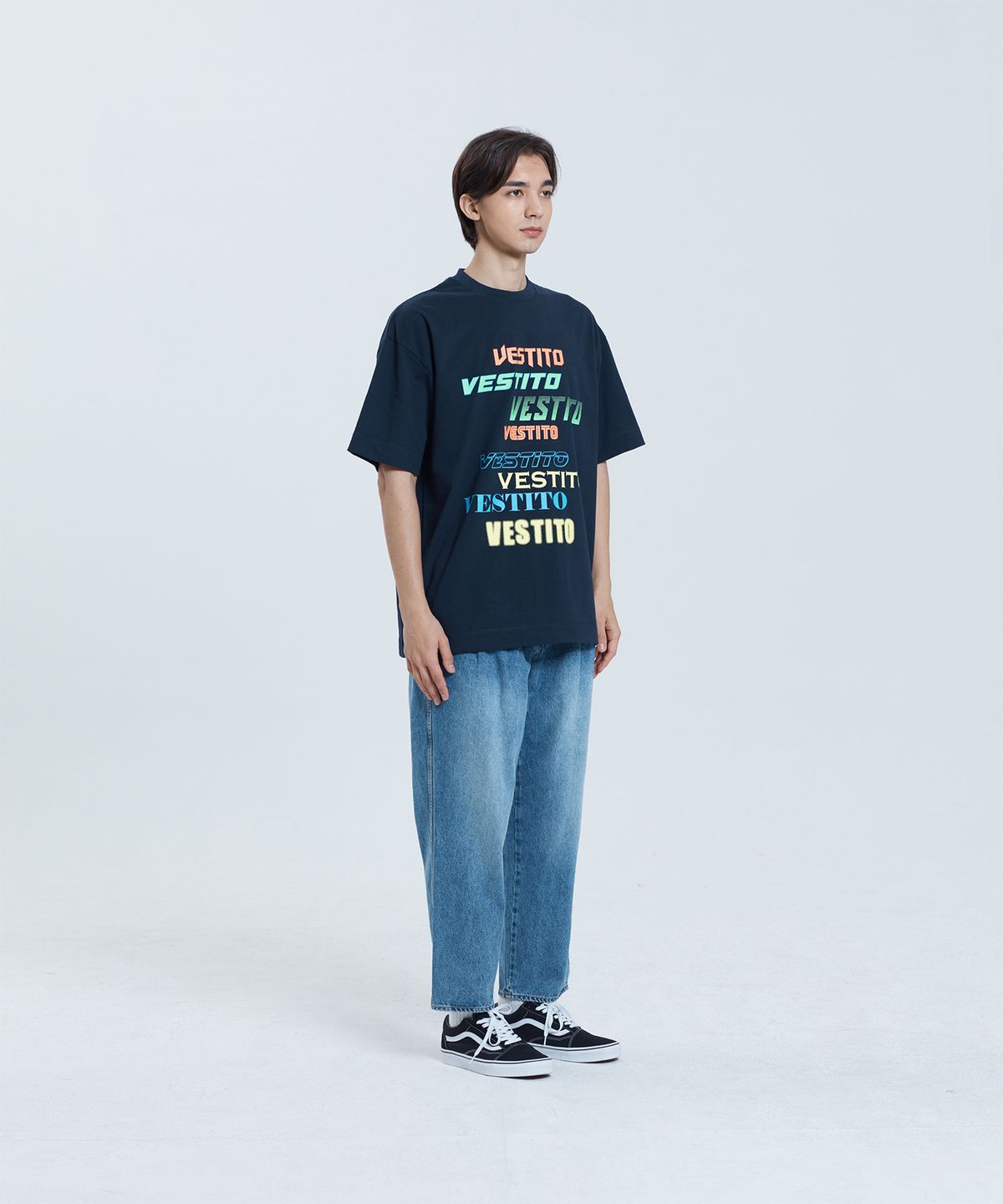 베스띠또(VESTITO) RIPETUTO LOGO TS (반복로고 티셔츠)