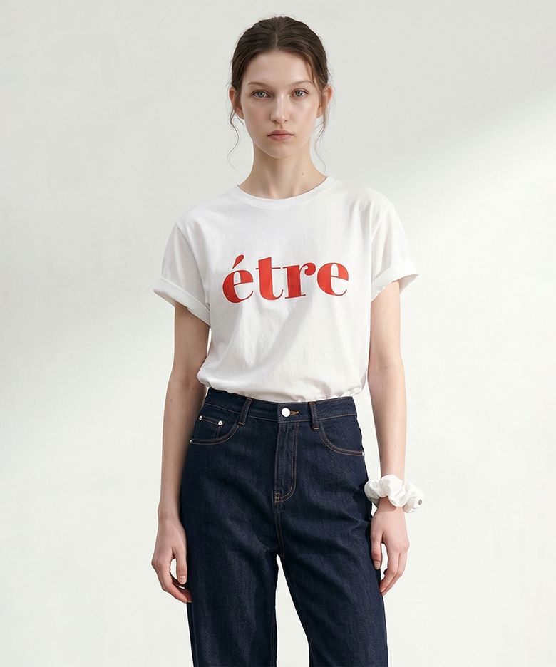 에트레 로고 티셔츠 / ETRE LOGO TSHIRT_2colors