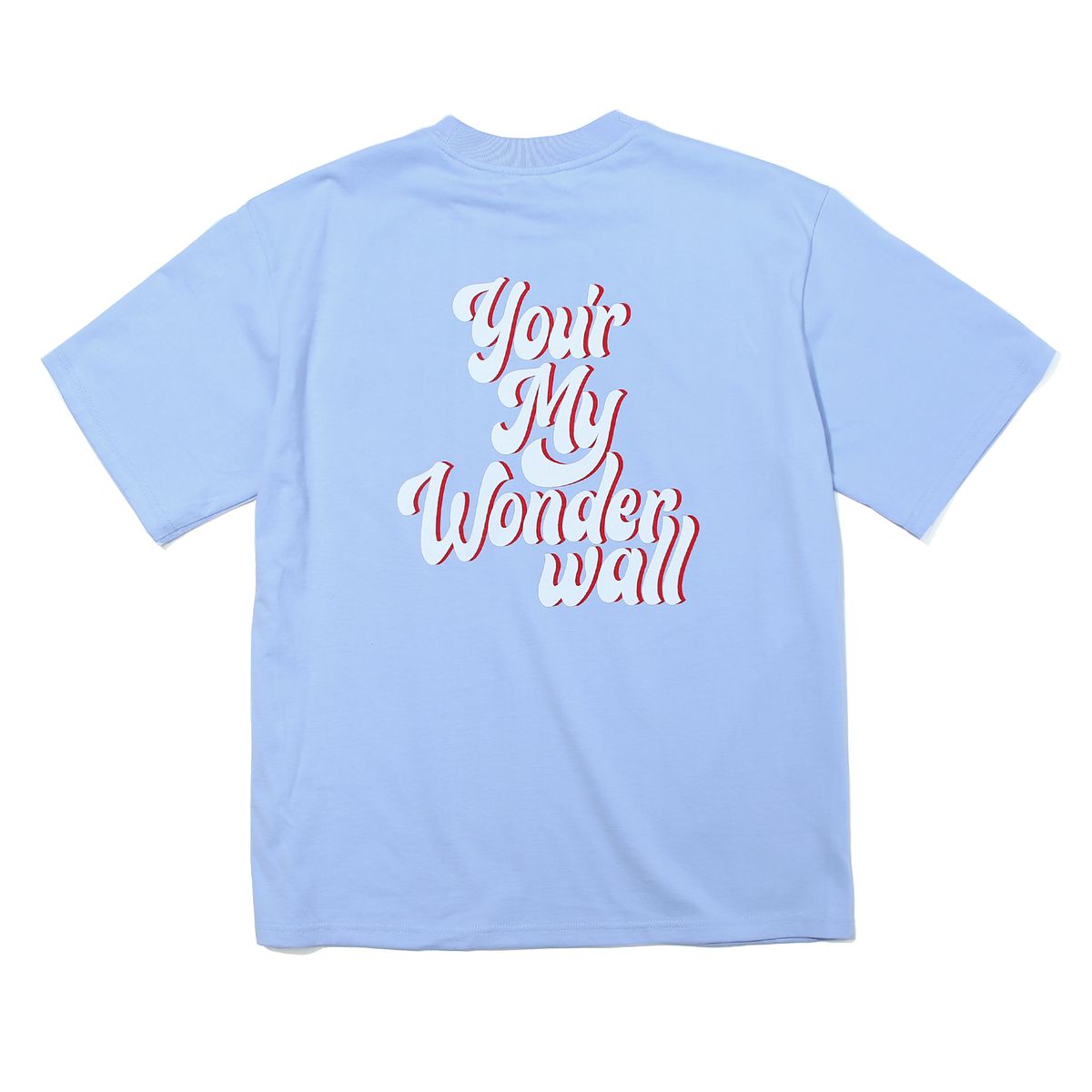 오가프(OGARP) WONDER WALL 1POCKET TEE SKY BLUE
