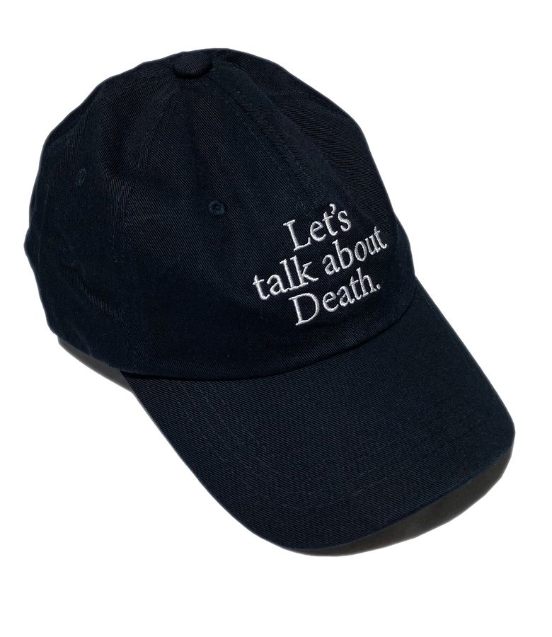 Lets talk about Death Ball Cap - Black/White (죽음에 관하여 자수 볼캡)