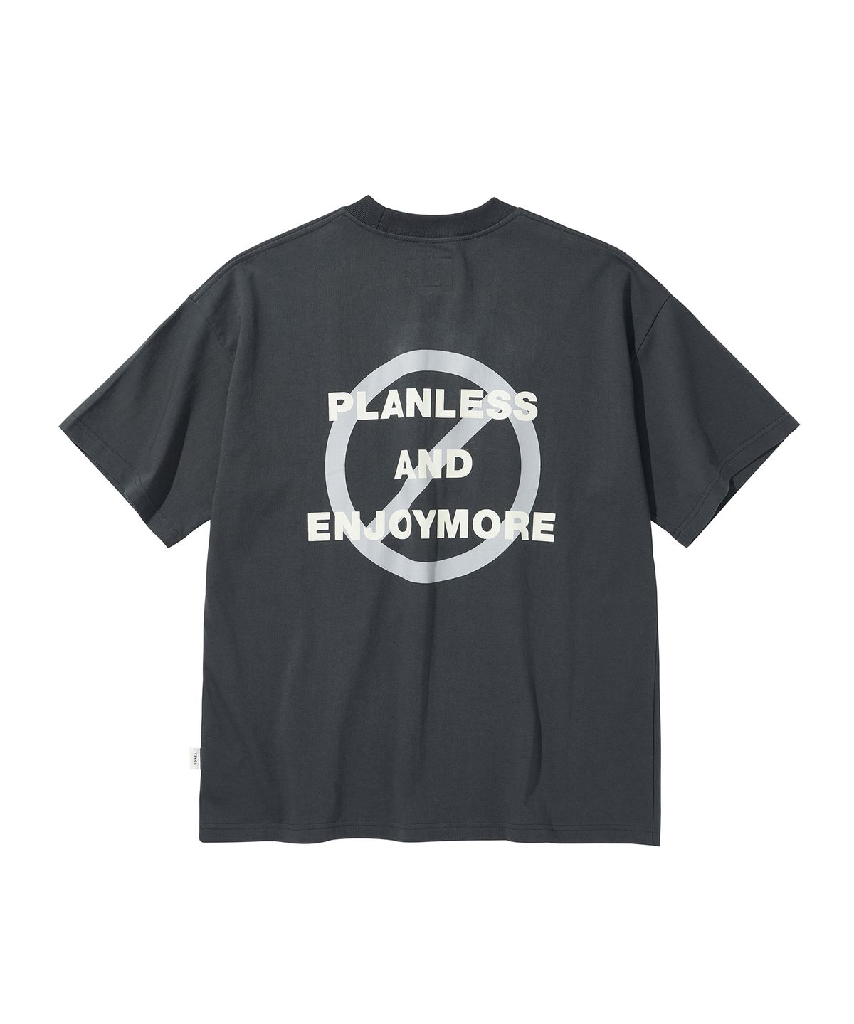 리베레(LIBERE) LIBERE AUTHENTIC LOGO TEE / CHARCOAL