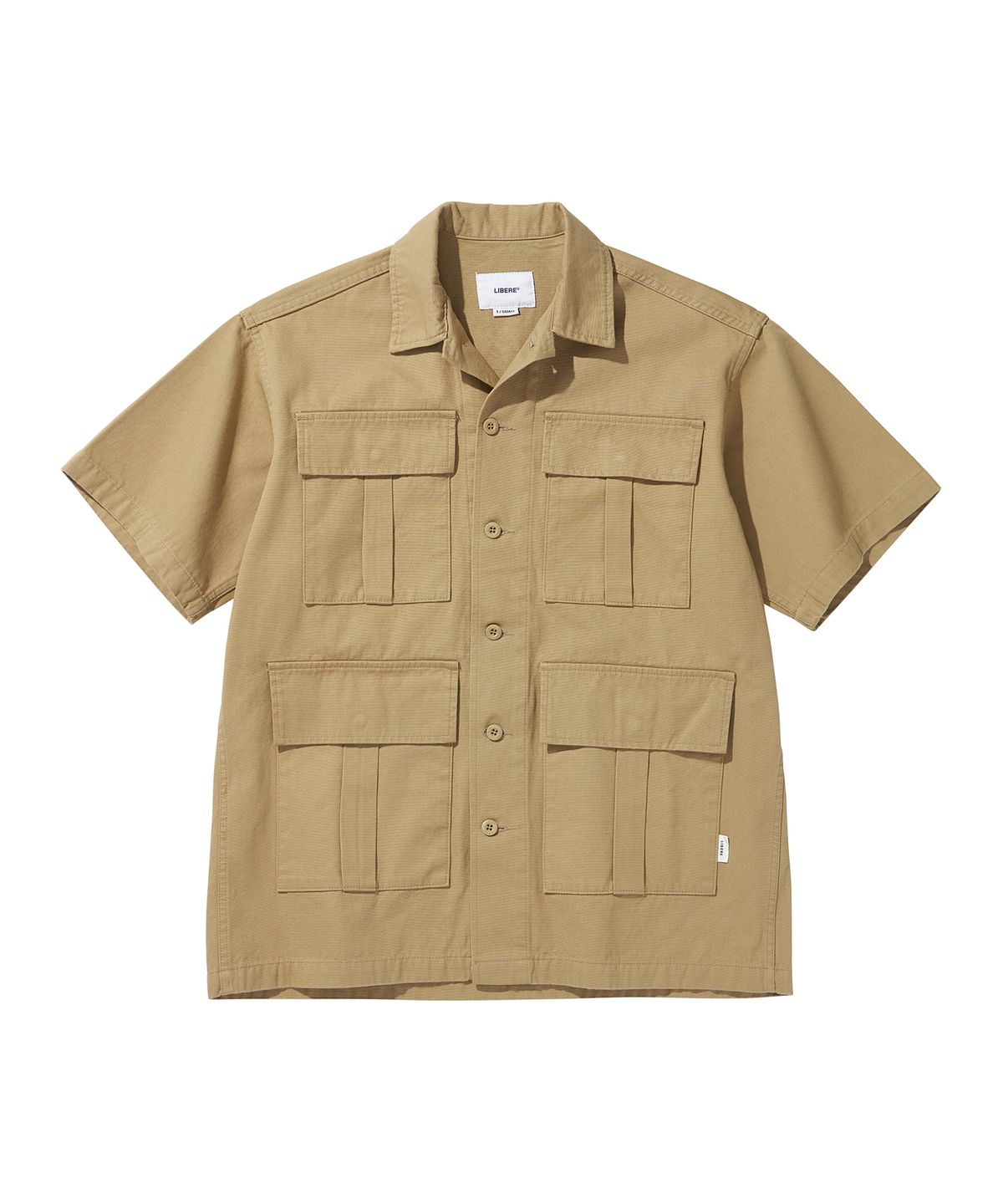 리베레(LIBERE) LIBERE SS JUNGLE SHIRTS / TAN