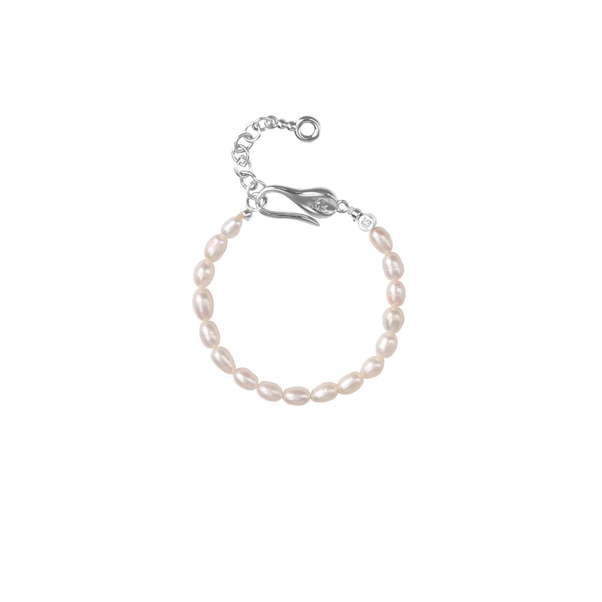 로울(LOWOOL) Rice pearl bracelet