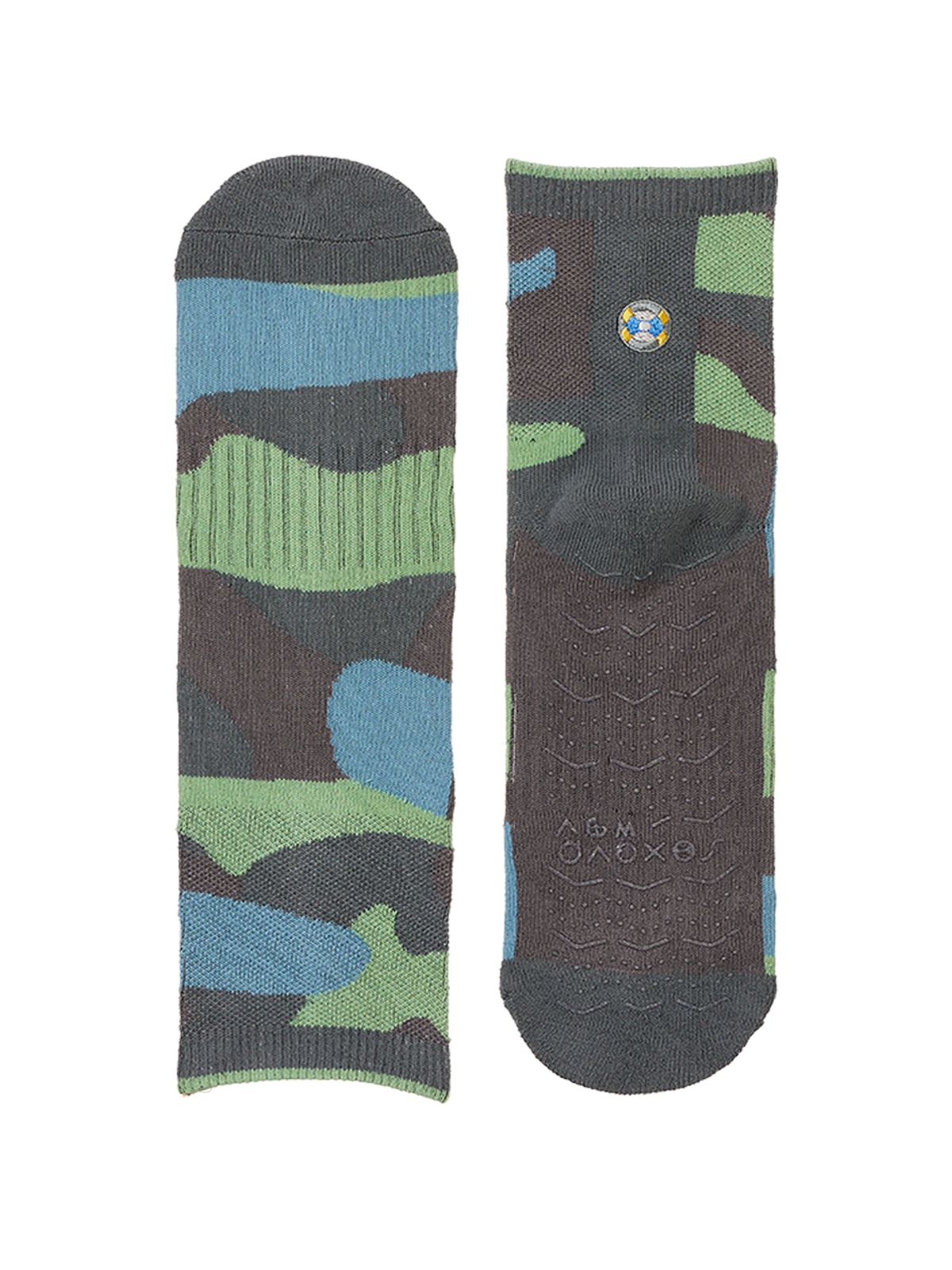 싹스오버왓에버(SOXOVERWHATEVER) SOXOW Camo Flower Cobalt Green [L] Quarter