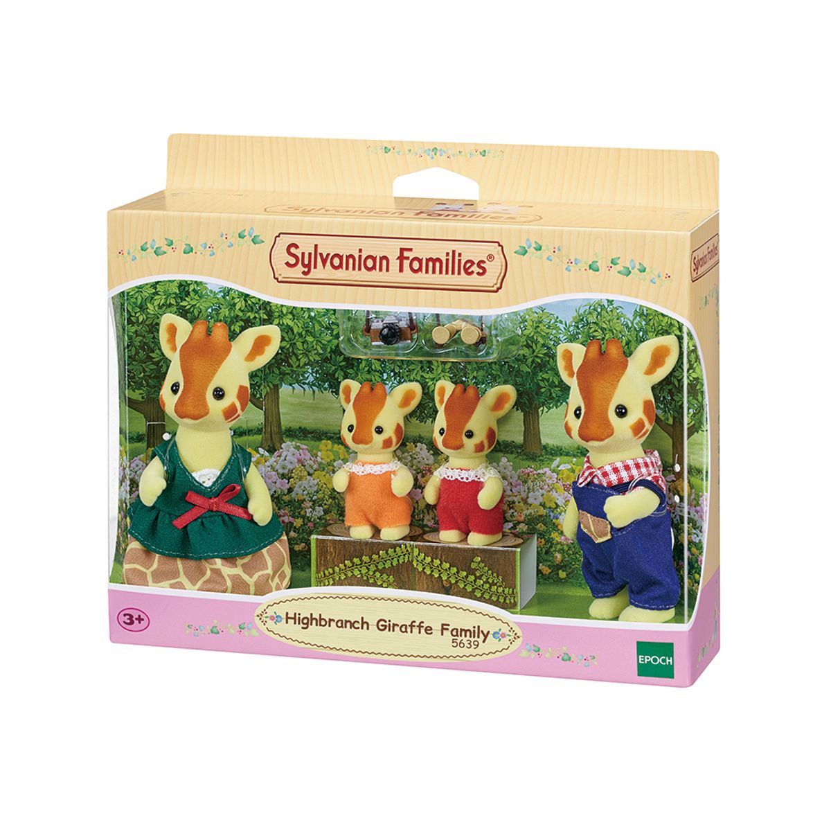 실바니안 패밀리(SYLVANIAN FAMILIES) 5639-기린 가족