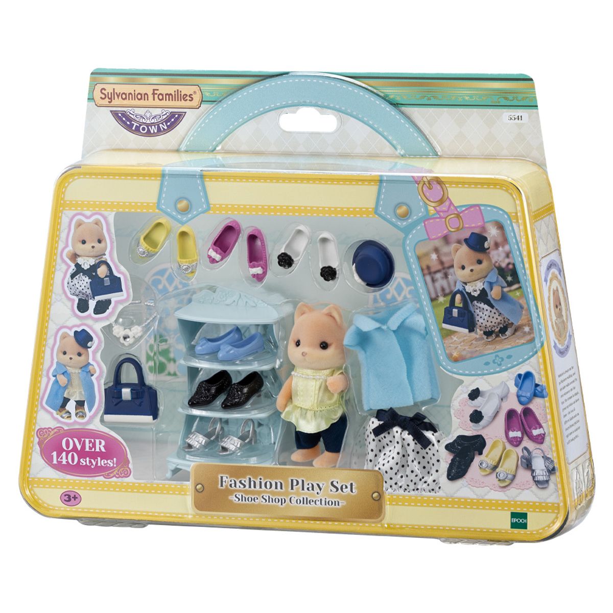 실바니안 패밀리(SYLVANIAN FAMILIES) 5541-패션 코디 세트 타운 걸 시리즈(슈즈샵 컬렉션)