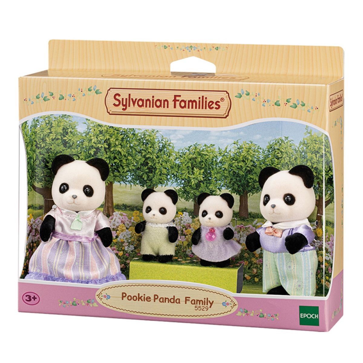 실바니안 패밀리(SYLVANIAN FAMILIES) 5529-푸키판다 가족