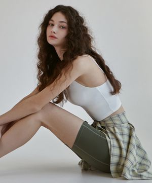 여성 요가복 DEVI-TS0011-화이트 필라테스 도로시 크롭탑