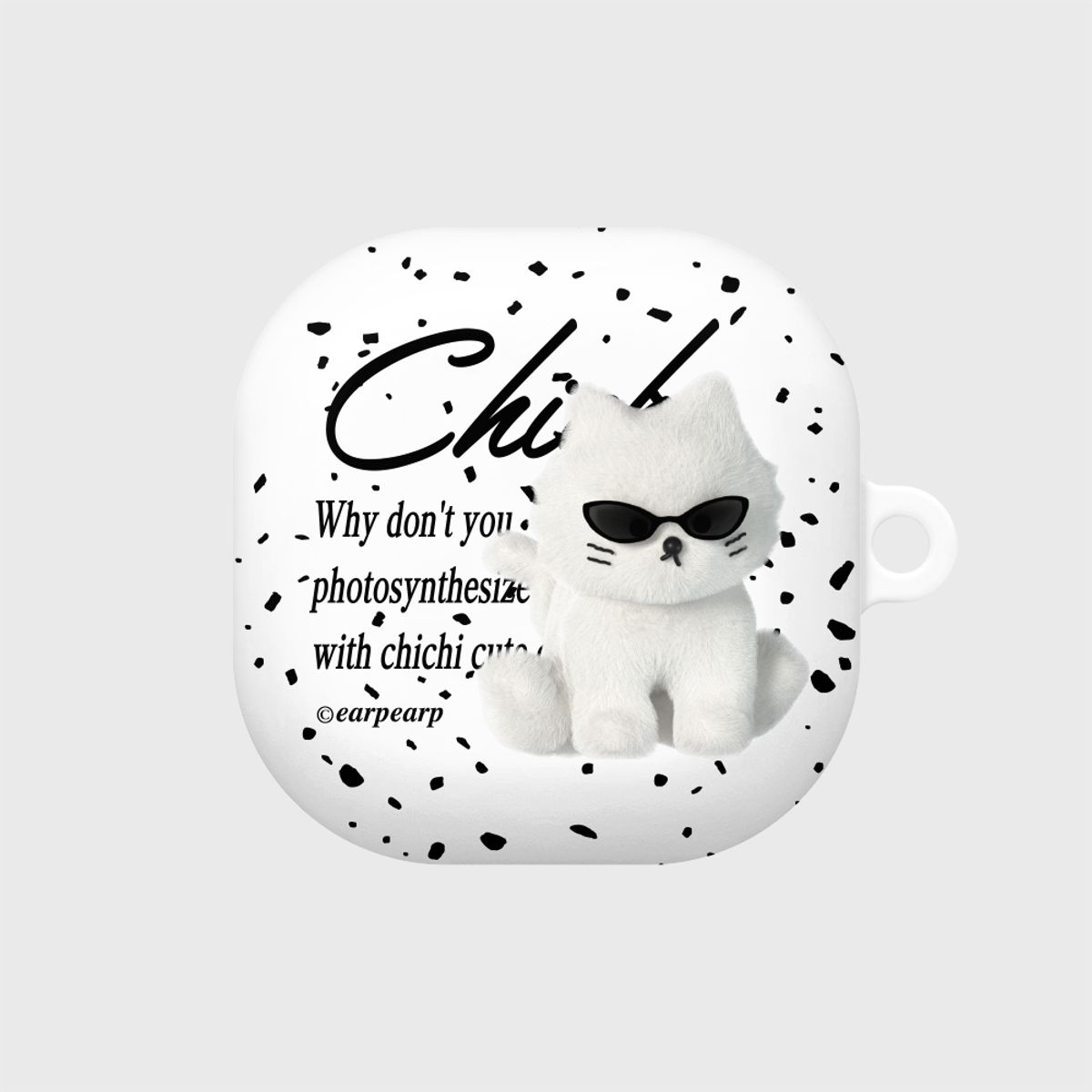 어프어프(EARPEARP) SUNGLASSES CHICHI-WHITE(버즈-하드)