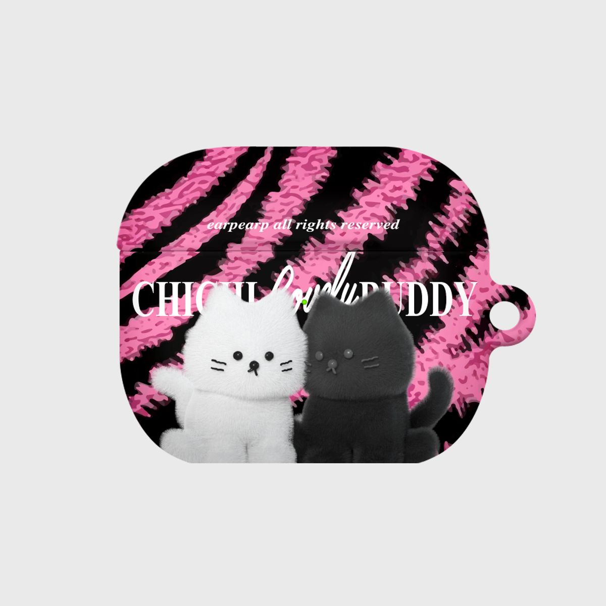 어프어프(EARPEARP) ZEBRA PATTERN CHICHI-PINK(에어팟3-하드)