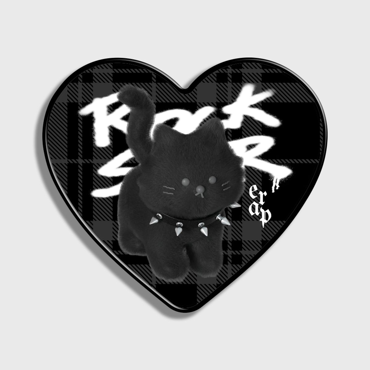 어프어프(EARPEARP) ROCKSTAR CHICHI-BLACK(하트톡)