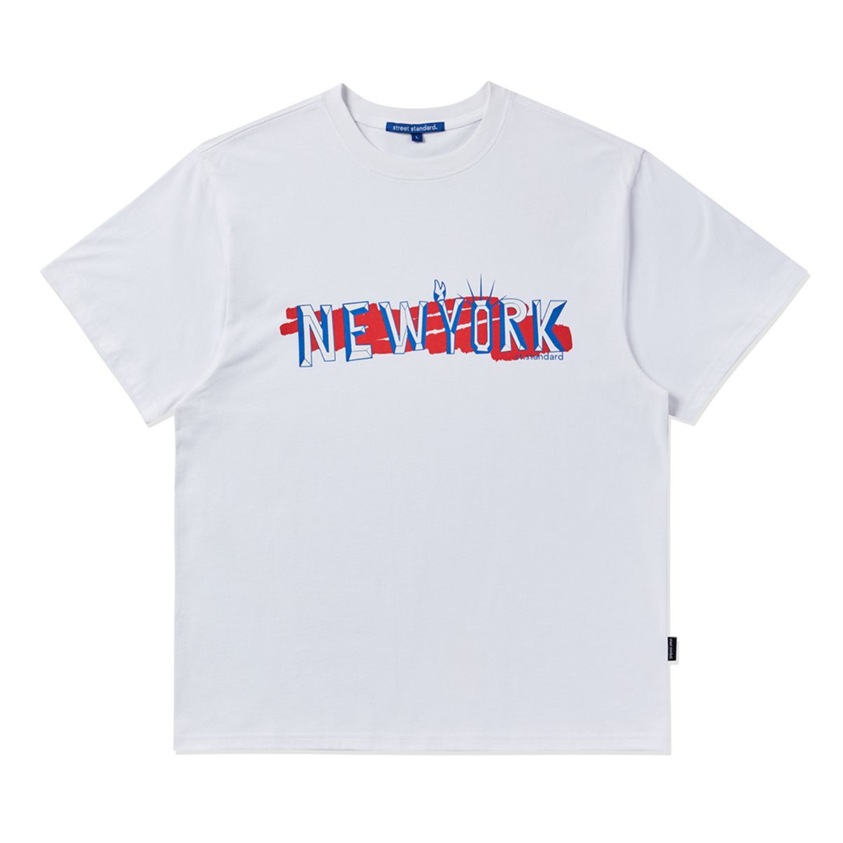 스트리트 스탠다드(STREET STANDARD) [STSD]NEWYORK S/SLV TS(SUNCMTS002)