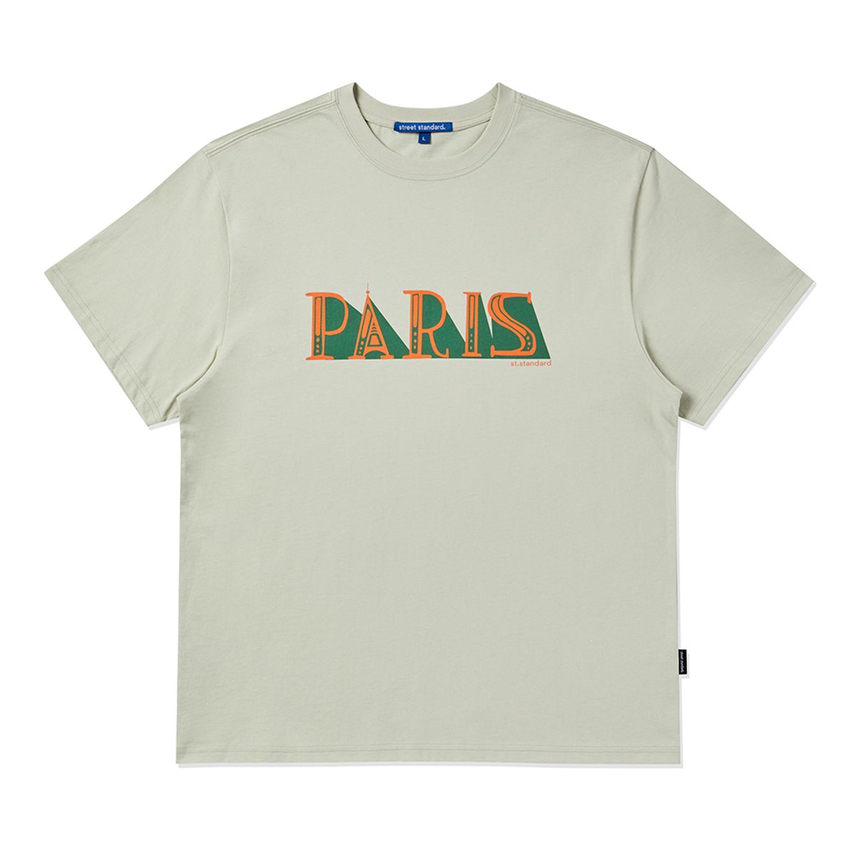 스트리트 스탠다드(STREET STANDARD) [STSD]PARIS S/SLV TS(SUNCMTS001)