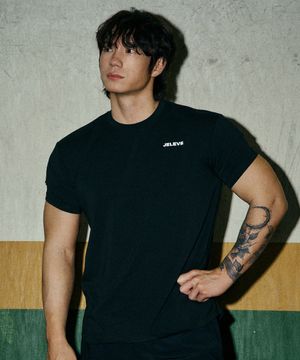 메인로고 머슬핏 숏슬리브