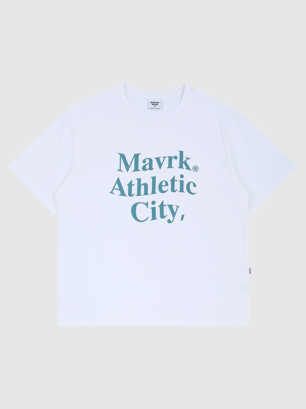 매버릭(MAVRK) 우먼스 릴렉스 오버핏 티셔츠 [화이트]
