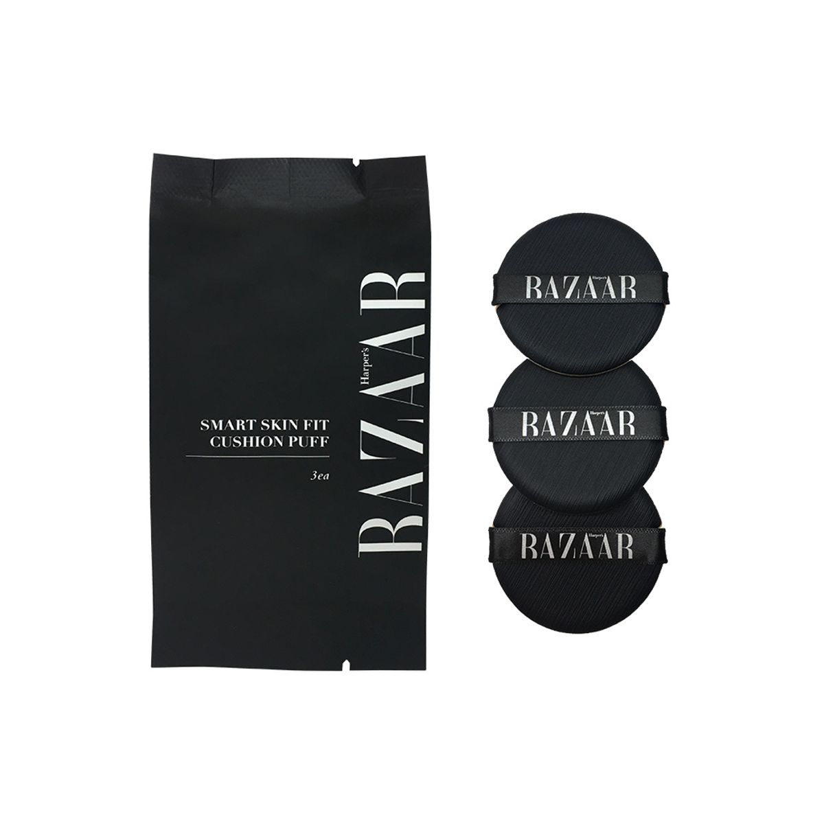 하퍼스바자(HARPERS BAZAAR) 하퍼스 바자 스마트 스킨 핏 쿠션 퍼프 (3개입)