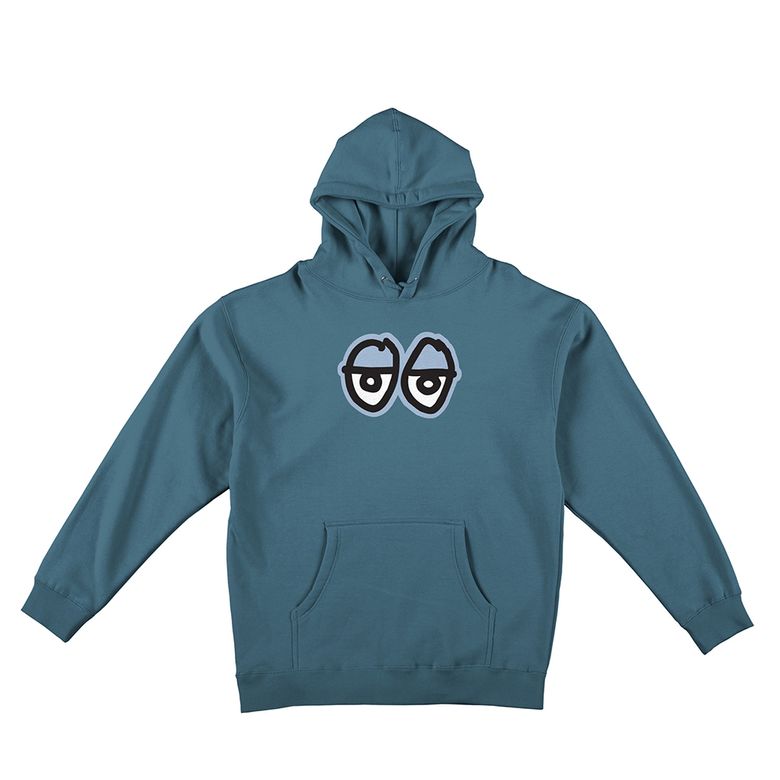 EYES LG Pullover Hooded Sweatshirt - SLATE BLUE (LT. BLUE Print) 53123114G