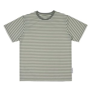STRIPE T-SHIRTS (FOGGY GREEN)