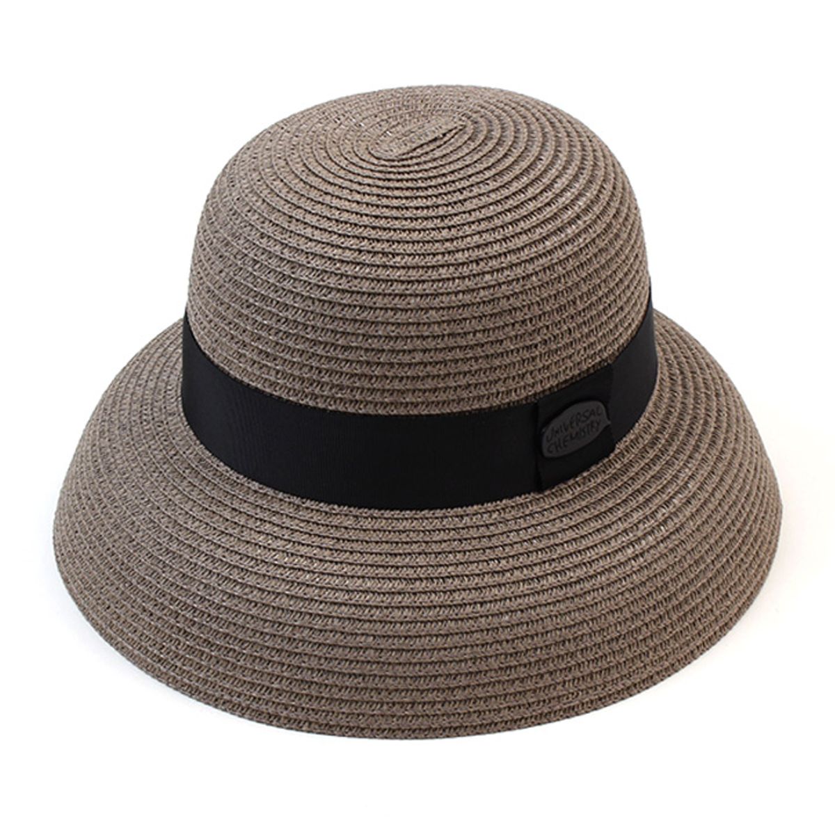유니버셜 케미스트리(UNIVERSAL CHEMISTRY) Summer Gray Bowl Panama Hat 파나마햇