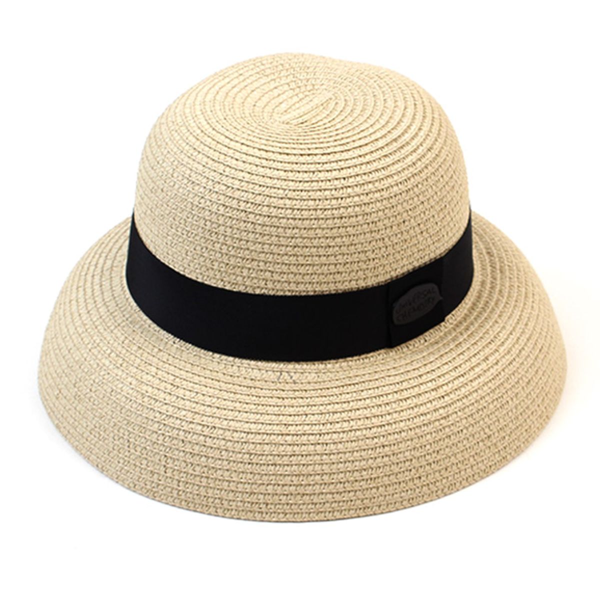 유니버셜 케미스트리(UNIVERSAL CHEMISTRY) Summer Beige Bowl Panama Hat 파나마햇