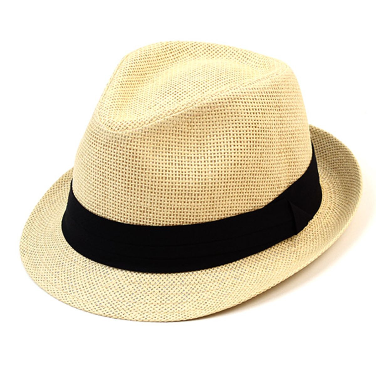 유니버셜 케미스트리(UNIVERSAL CHEMISTRY) BU Summer Simple Beige Fedora 여름페도라
