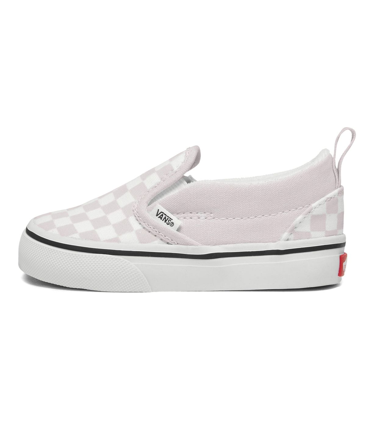 반스 키즈(VANS KIDS) 슬립온 V 토들러 - (체커보드) 님버스 클라우드
