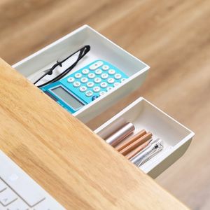 히든 슬라이딩 수납정리함 서랍형 M 2개