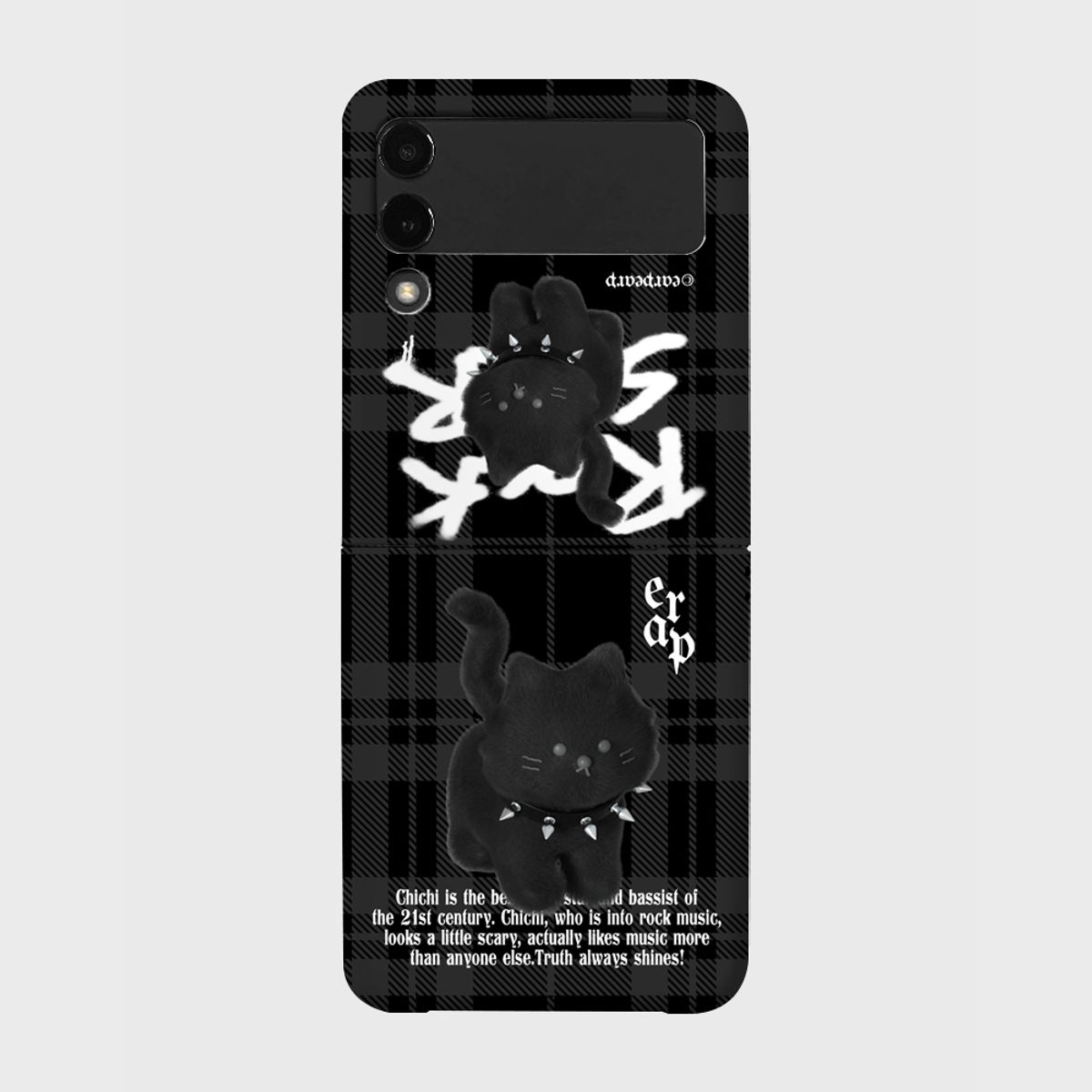 어프어프(EARPEARP) ROCKSTAR CHICHI-BLACK(Z플립-하드)