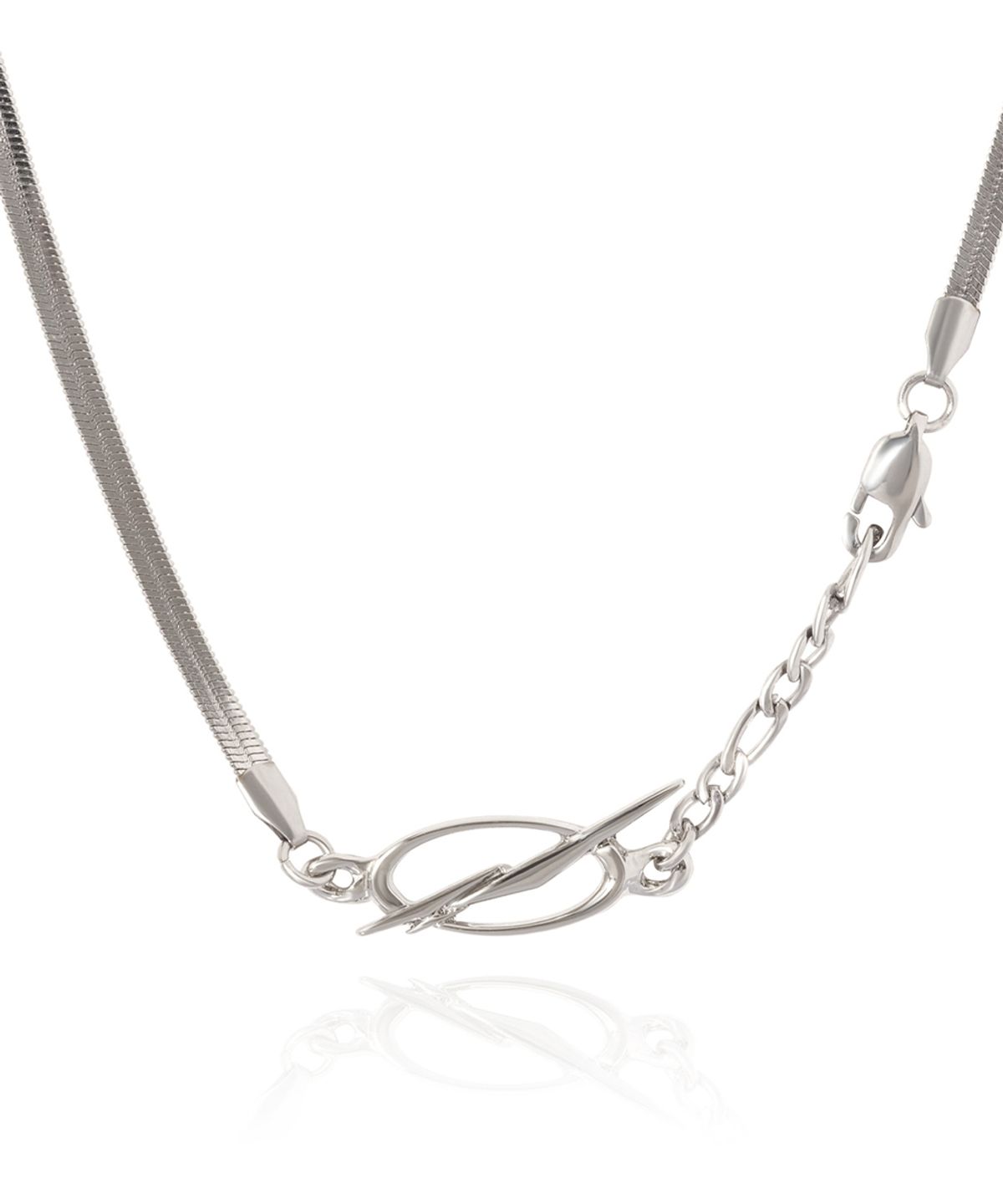 51퍼센트(51PERCENT) Chain Logo Necklace (thick)