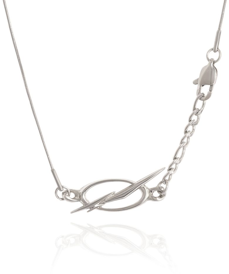 Chain Logo Necklace (thin)