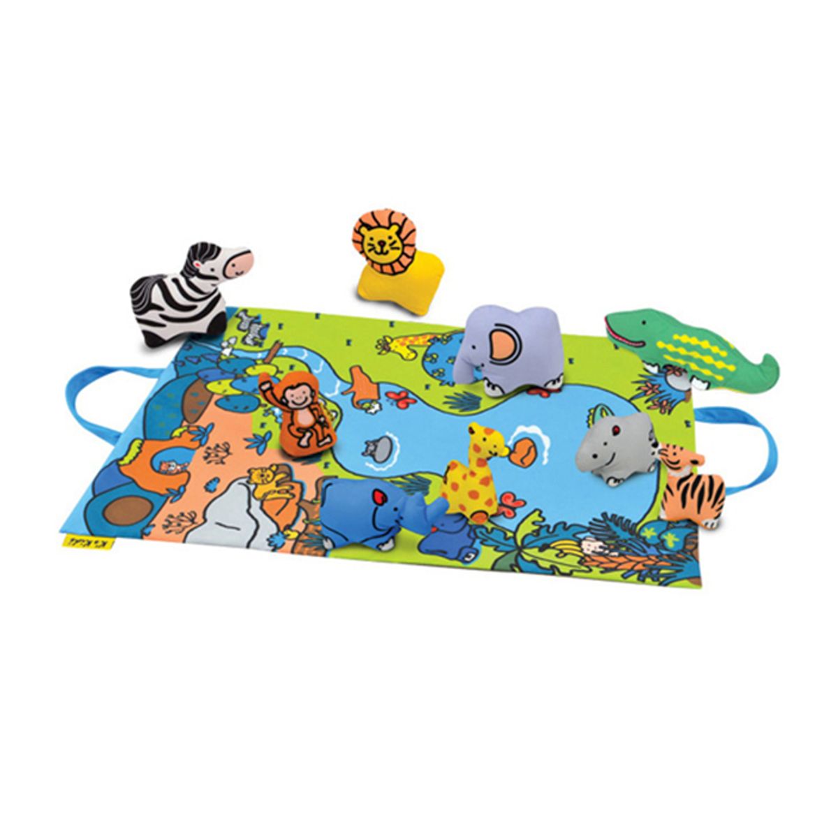 케이스키즈(K'S KIDS) 헝겊놀이가방사파리 KA10744