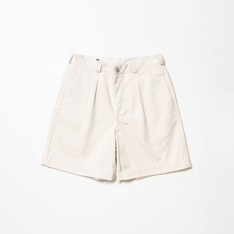 French M-52 Chino Short Pants - Natural